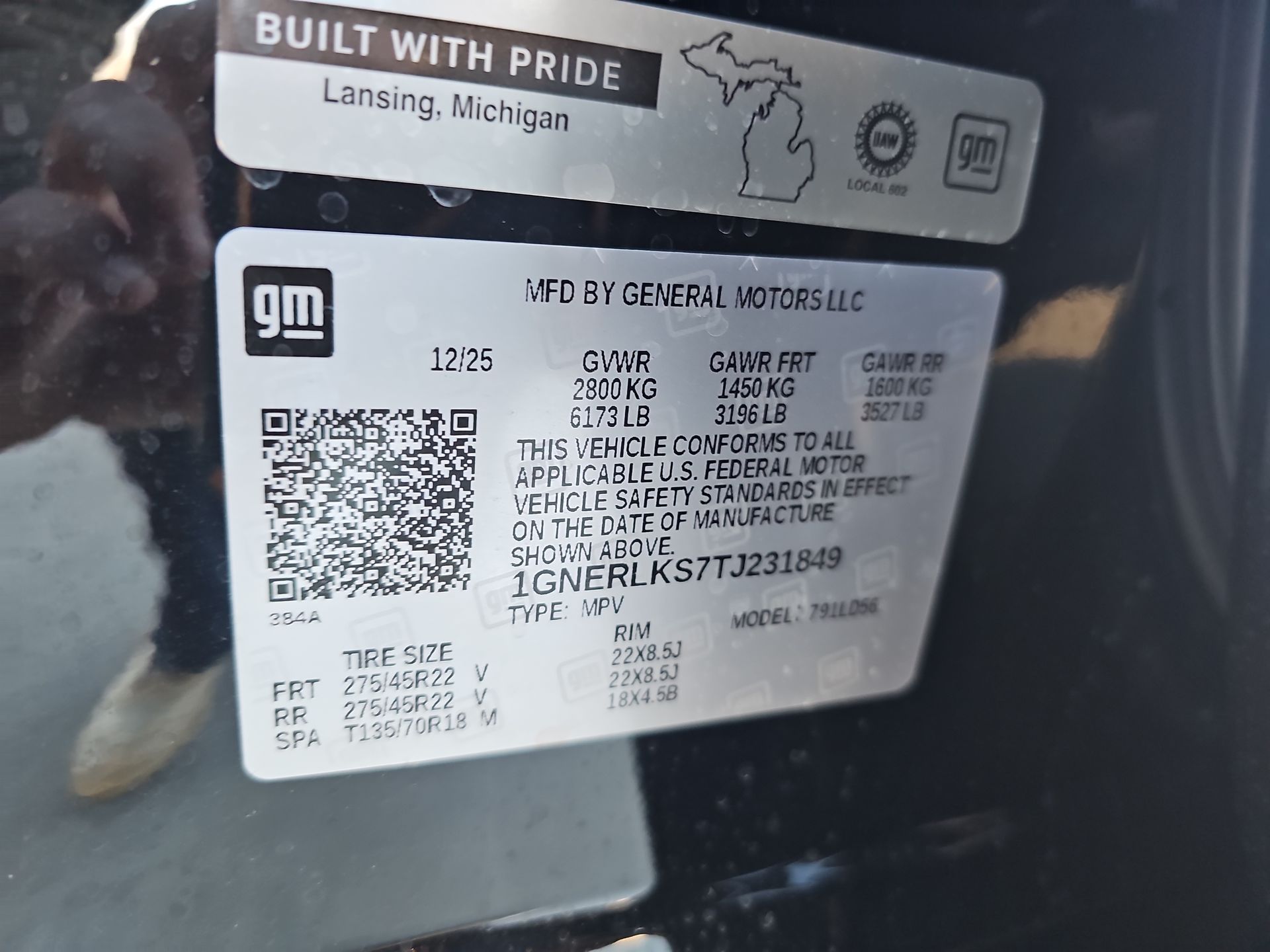 2026 Chevrolet Traverse RS